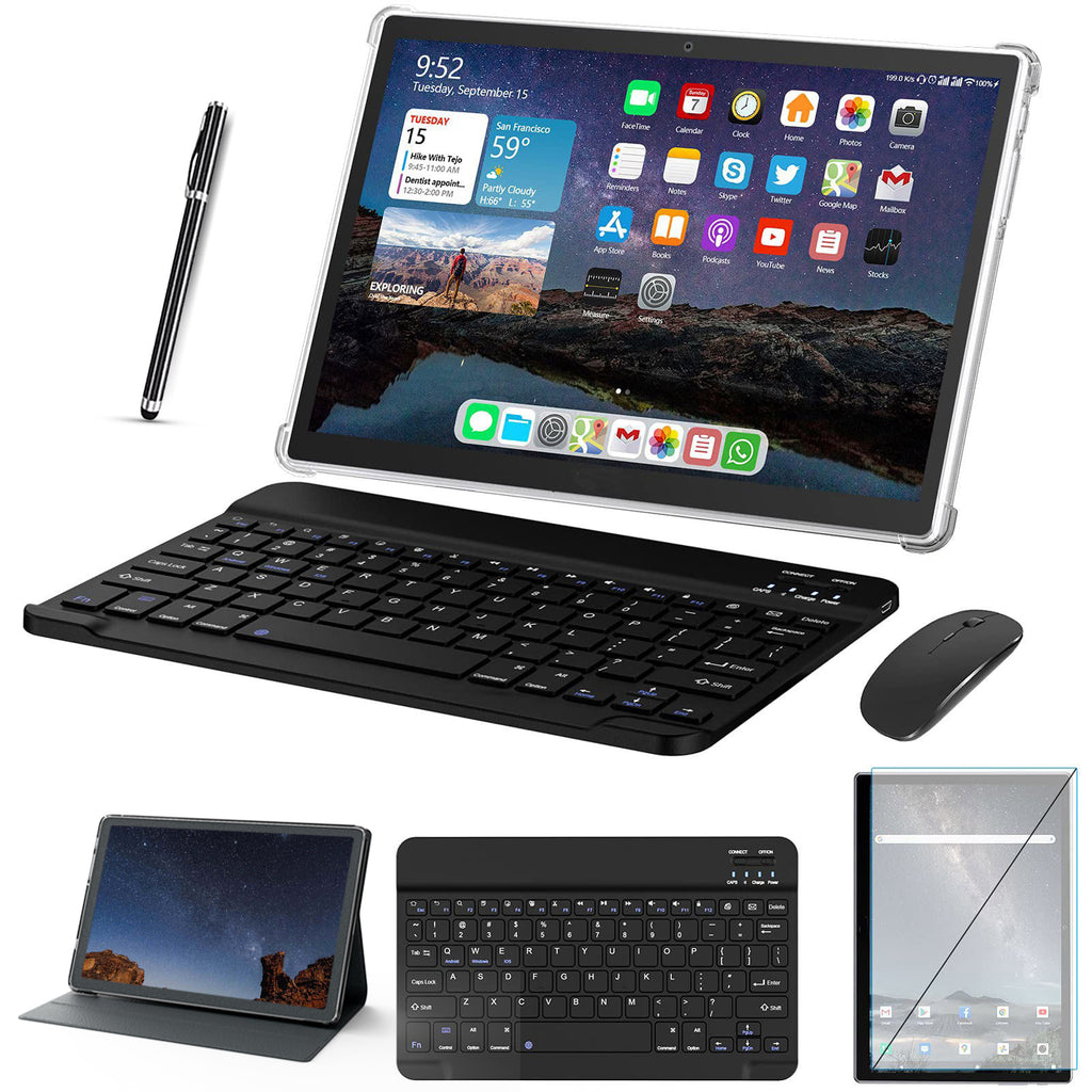 Android 16 Tablet,11 inch Tablet with Keyboard,36GB RAM+128GB ROM,Gemini AI Tablet,5G Wifi,Widevine L1