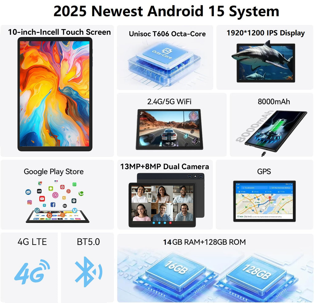 Android 15⭐️タブレット 11インチ 16GB+128GB PSE認証 Android 15 タブレット 11インチ 16GB+128GB PSE認証