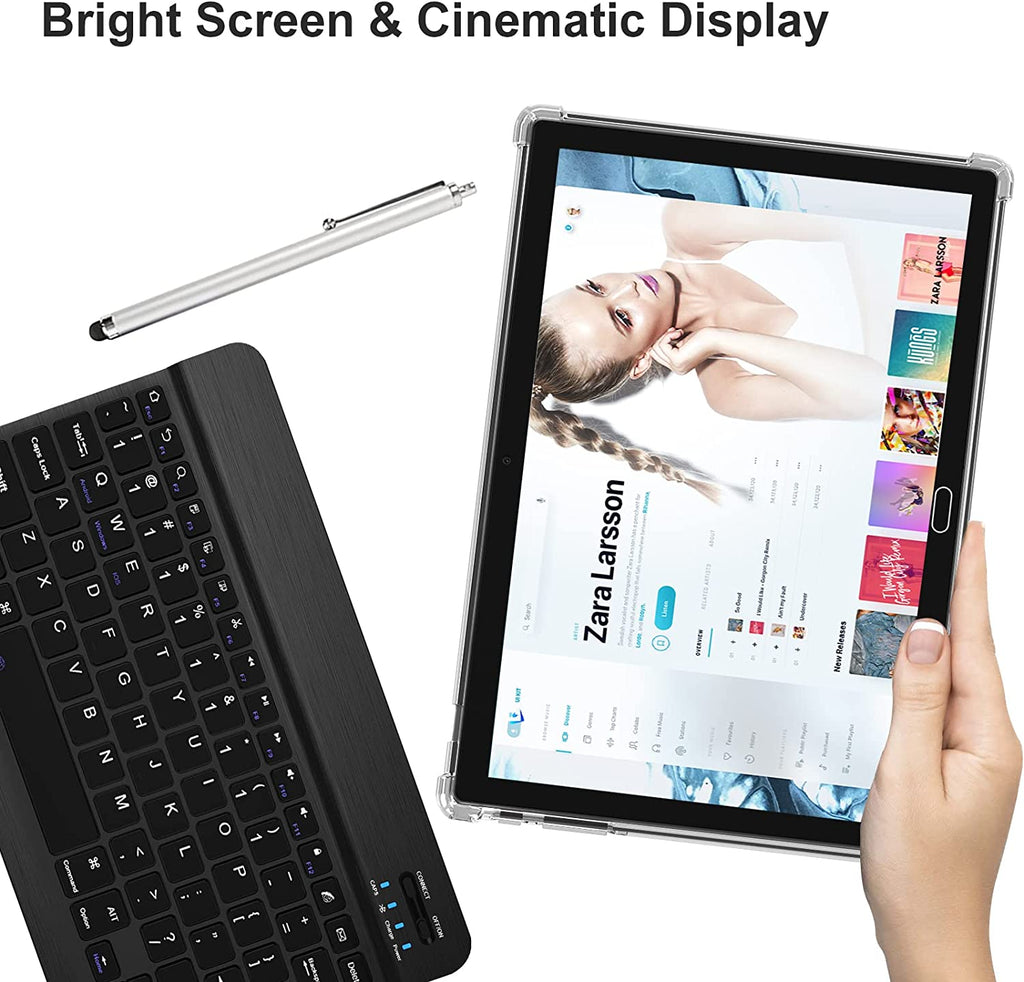  10 inch Android 13 Tablet, 2 in 1 Tablet with