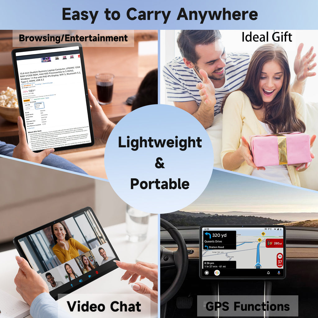 12inch Android 15 Tablet with 256GB ROM+16GB RAM,Helio G99,Octa