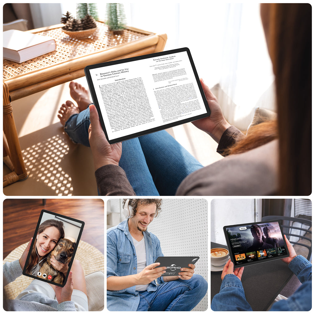 11inch Android 15 Tablet,Tablet with 128GB ROM 16GB RAM,4G LTE